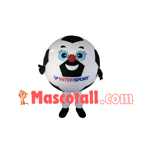 Football of Sporting Goods Brand Mascot Costume