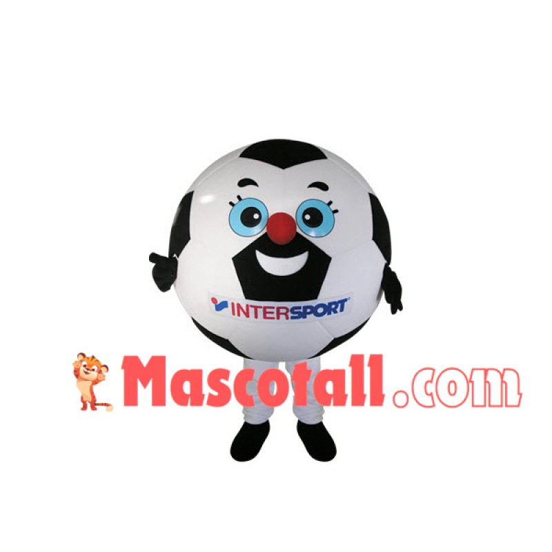 Football of Sporting Goods Brand Mascot Costume