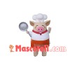 Pig Chef of Korean Restaurant Mascot Costume