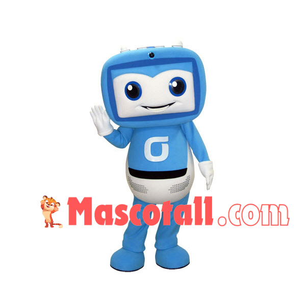 High-end Player With Loudspeaker Mascot Costume