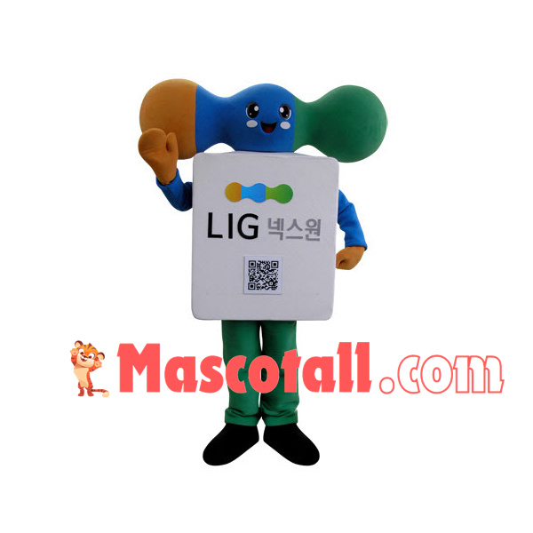 Display Stand of Defense Company Mascot Costume