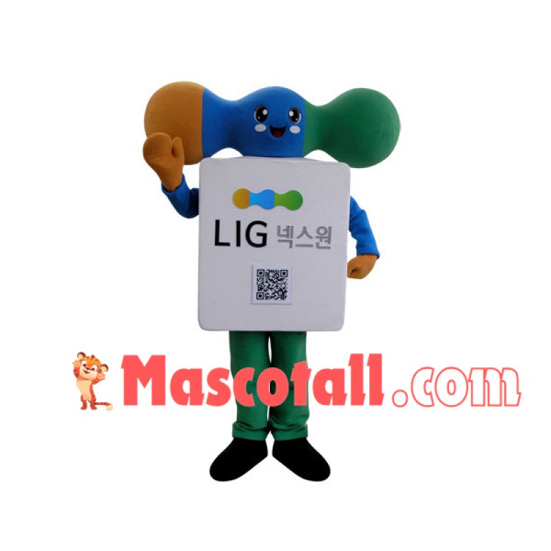 Display Stand of Defense Company Mascot Costume