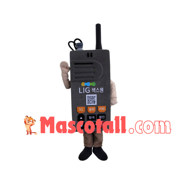 High Technology Two-way Pager Mascot Costume