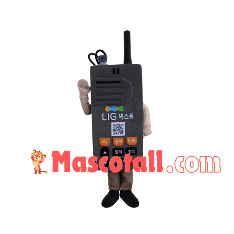 High Technology Two-way Pager Mascot Costume