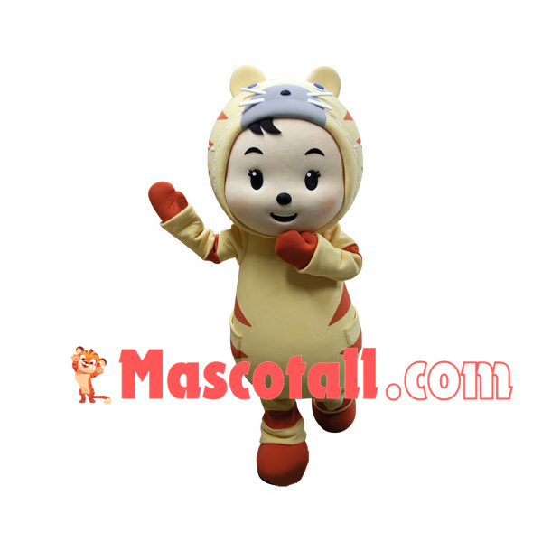 Lovely Baby In The Cosplay Outfit Mascot Costume