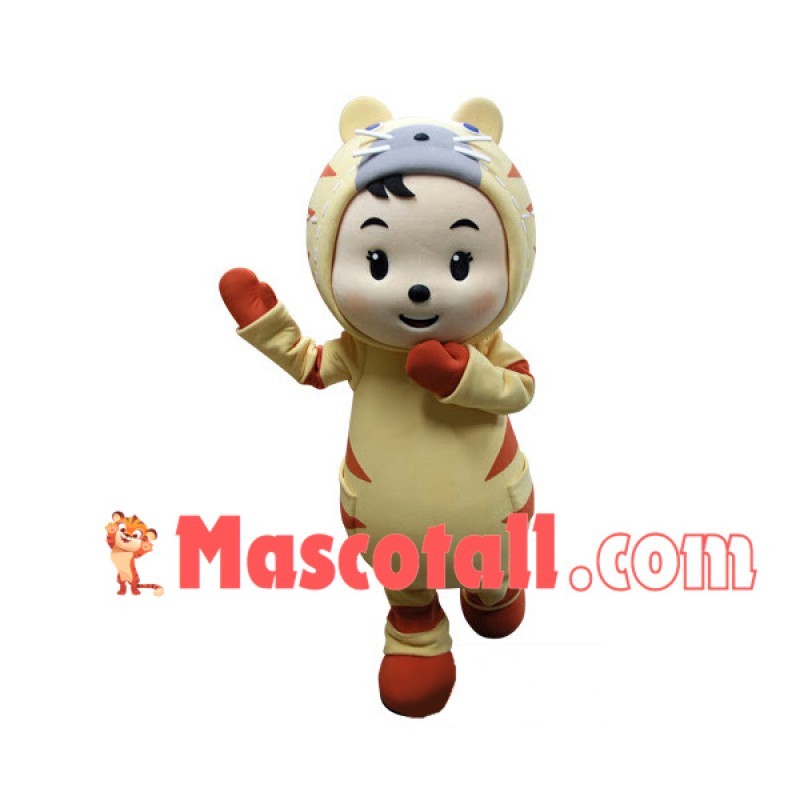 Lovely Baby In The Cosplay Outfit Mascot Costume