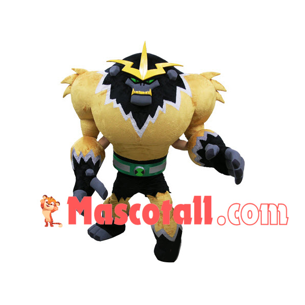 Alien Thunder With Hard Shell Mascot Costume