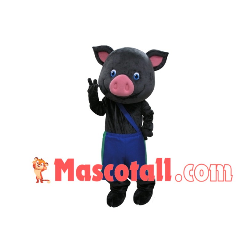 Harmonious the Pig Mascot Costume