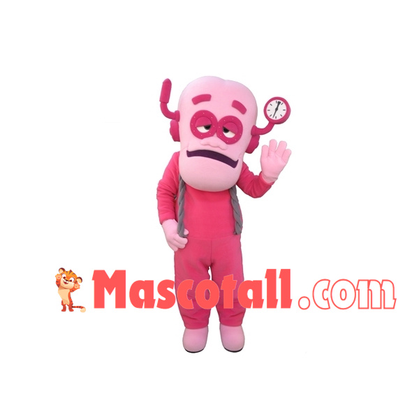 Pink Logger Vick of Logging Team Mascot Costume