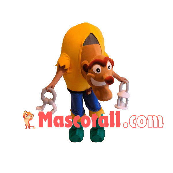 Humpbacked Tomb Robber Lion Mascot Costume