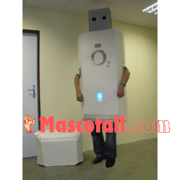 High-speed Internet Card Mascot Costume