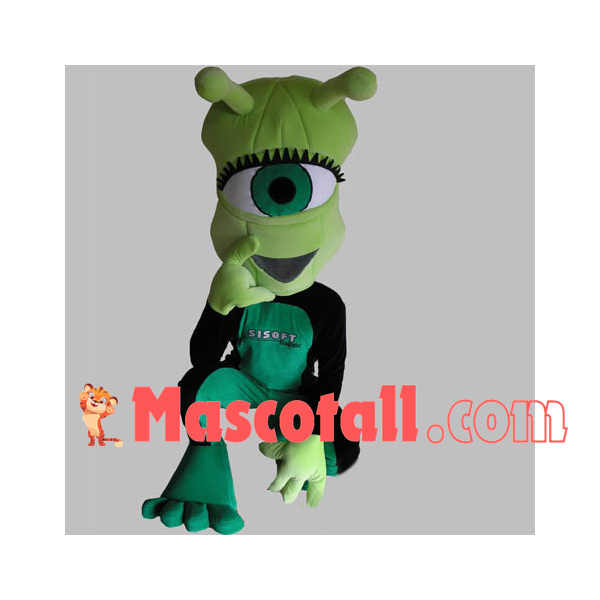 Monocular of System Detection Software Mascot Costume