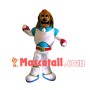 Fierce Space Brown Dog Mascot Costume