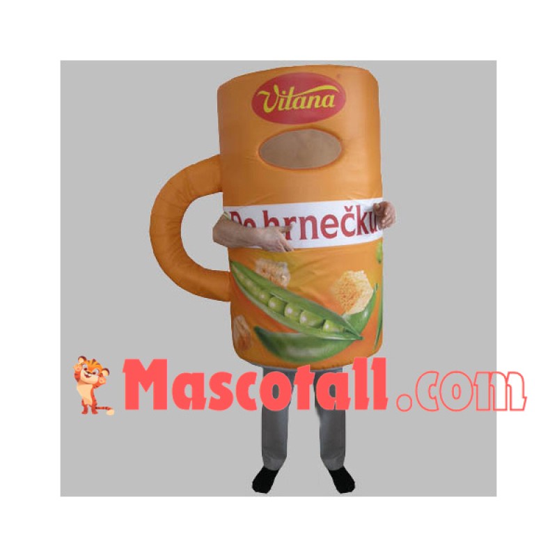 Customized Printing Mug Mascot Costume