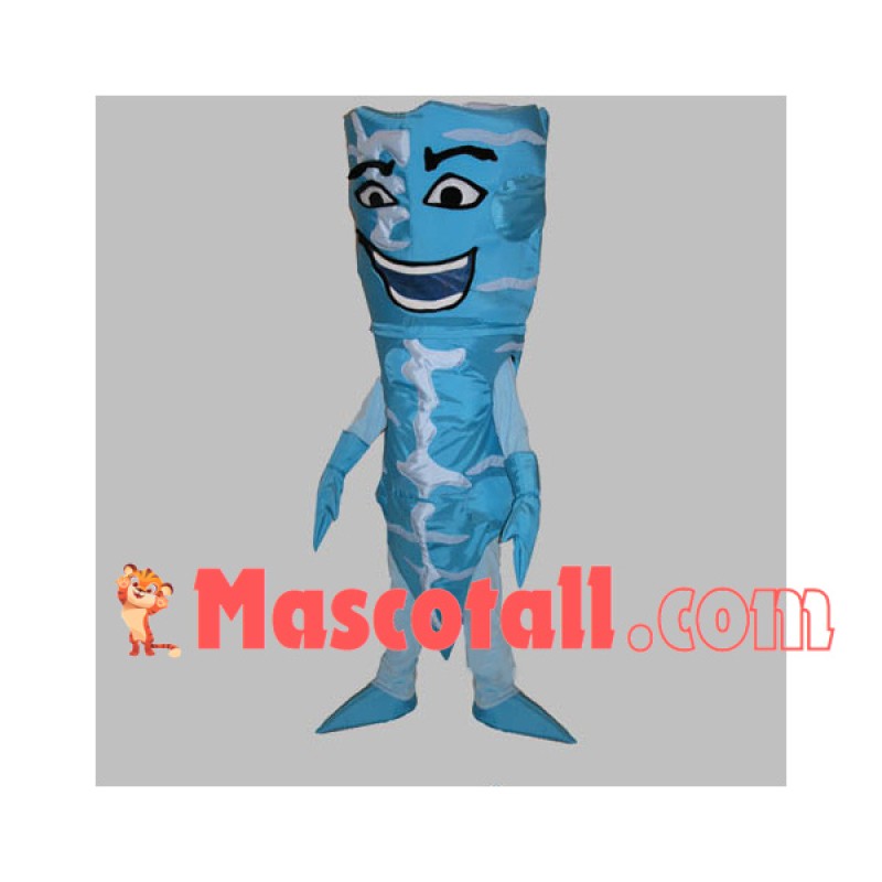 Blue Cone Conch With Slender Shell Mascot Costume
