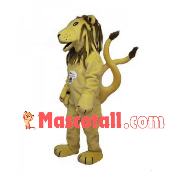 Two-tailed Ancient Beast Lion Mascot Costume