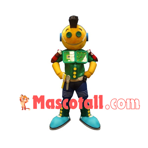 Insulator Voltmeter Doll Cartoon Mascot Costume