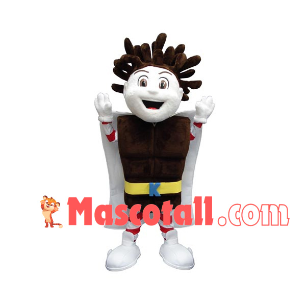 Orgy Dirty Braided Boy Mascot Costume