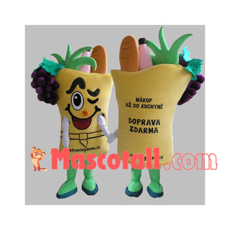 Customized Large-capacity Shopping Basket Mascot Costume