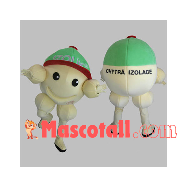 Intelligent Insulating Ball Cartoon Mascot Costume