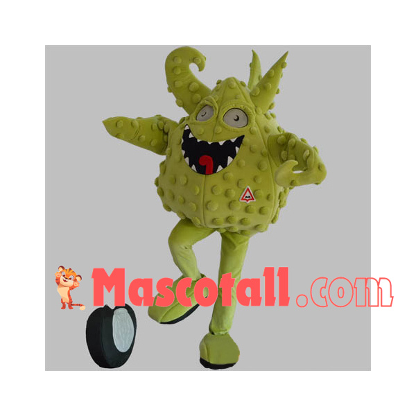 Disgusting Bump Monster With Tentacles Mascot Costume