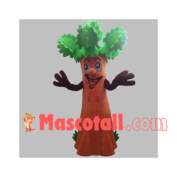 Fruity Tree With Thick Heel Mascot Costume