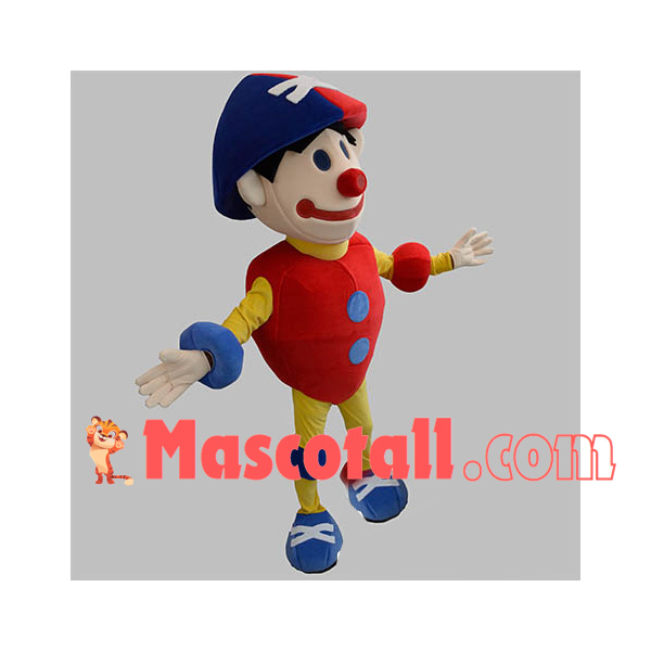 Interesting the Ring Clown Puppet Mascot Costume