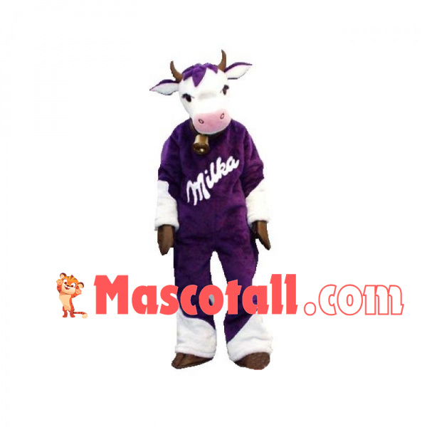 Purple Cow of Milk Chocolate Mascot Costume