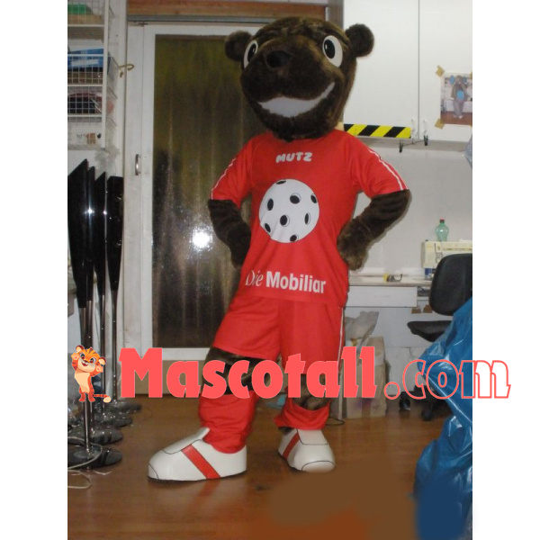 University Sports Minister Bear Mascot Costume