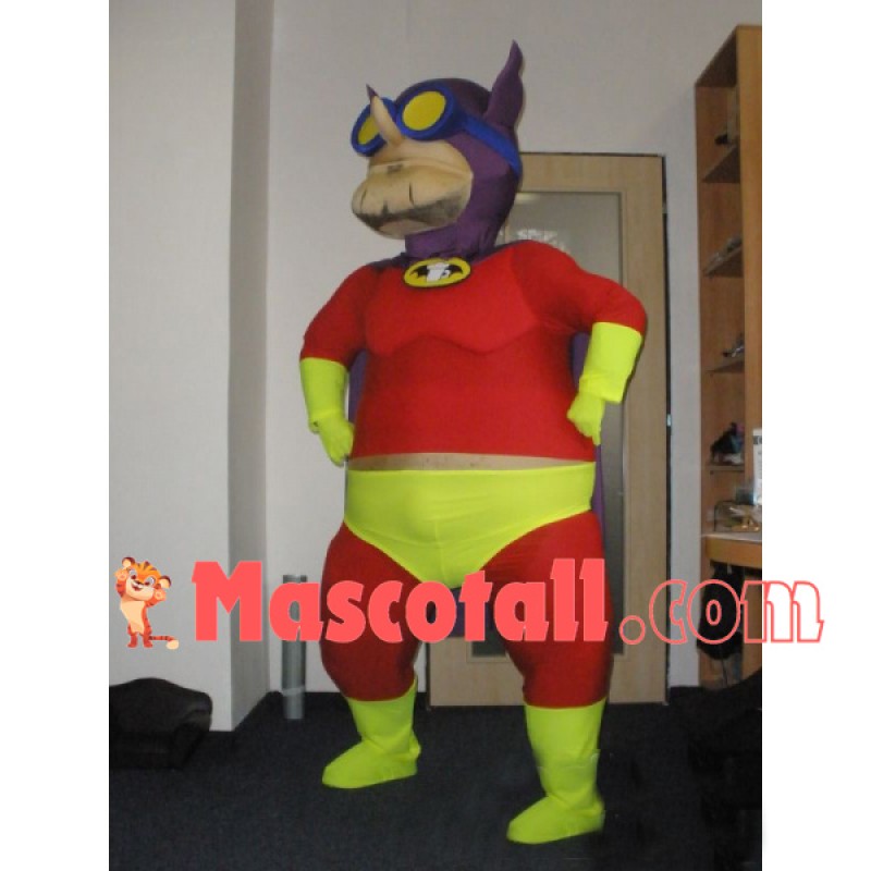 Robust Batman With Telescope Mascot Costume