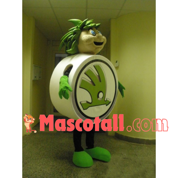 Bottle Cap Doll With Pimples Face Mascot Costume