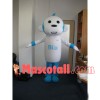 Lightweight The Little White Monkey Mascot Costume