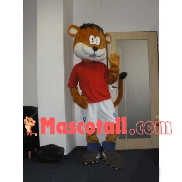 Swift Marathoner Lion Mascot Costume