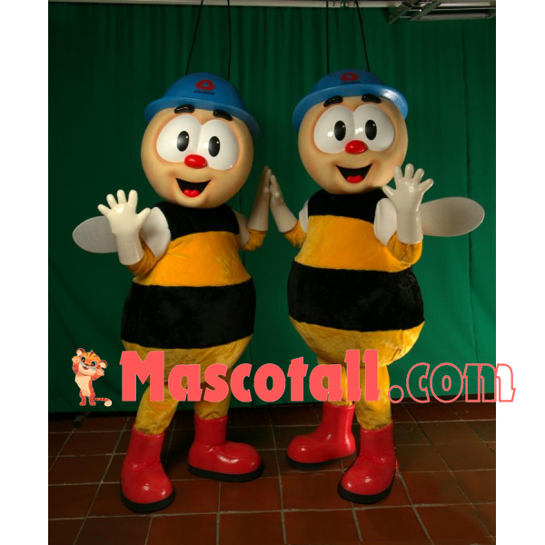 Work Partner Bee of Recycle Bin Mascot Costume