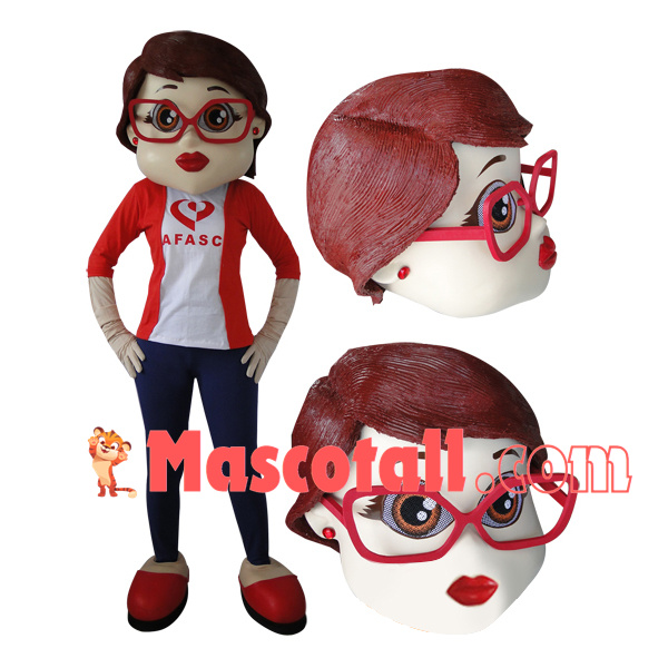 Female Manager of The Football Association Mascot Costume