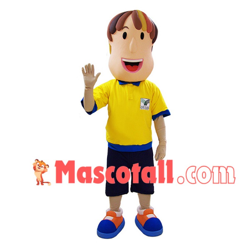 Art Clay Juvenile Doll Mascot Costume