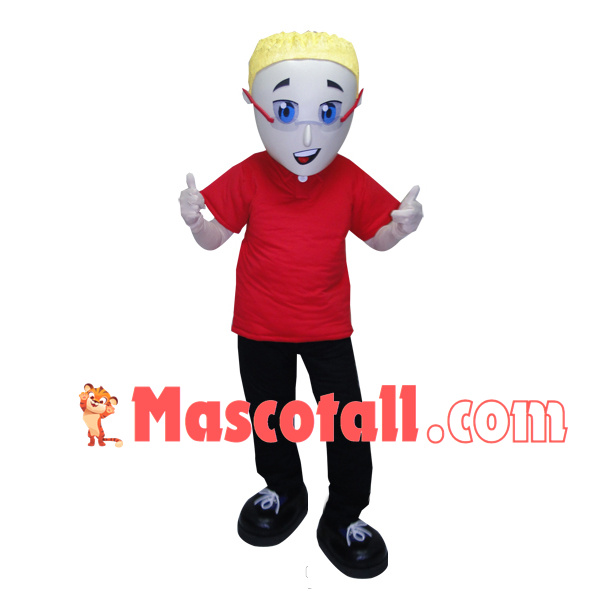 Affirmative Foreign Technician Mascot Costume