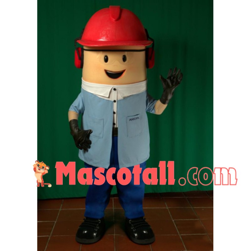 Architectural Company Designer Doll Mascot Costume