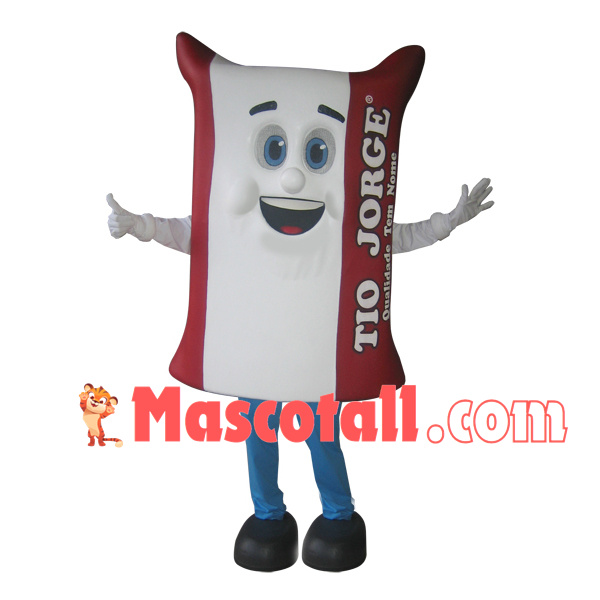Crisp Double Weft Woven Fabric Mascot Costume