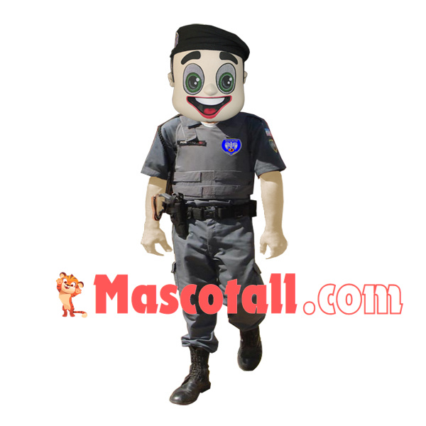 Soldier of The Defense Department Mascot Costume