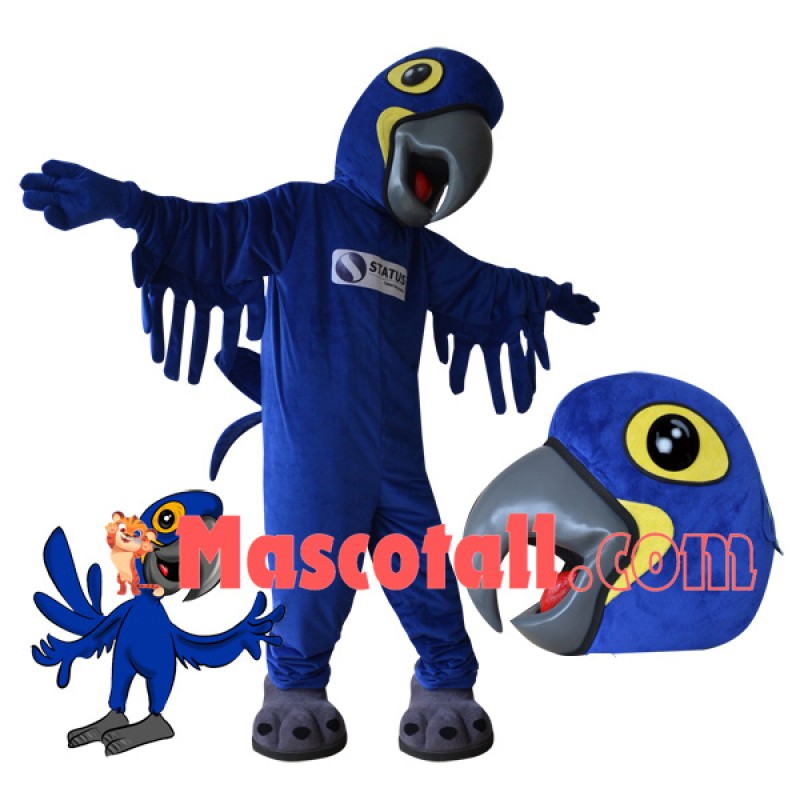 Detailed Parrot of Secure Communication Mascot Costume