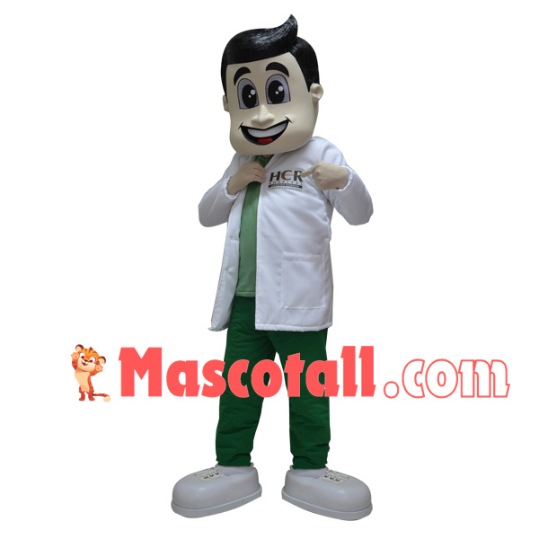 Professional Data Analyst Mascot Costume