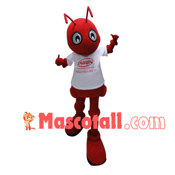 Red Ant of Charitable Organization Mascot Costume
