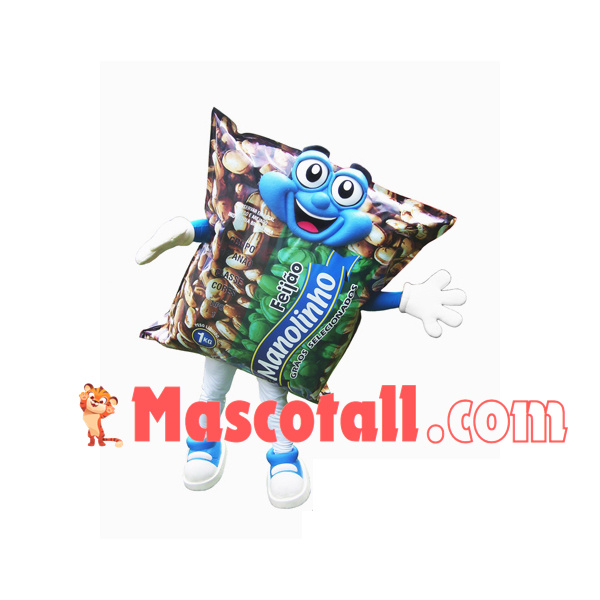 Pack of Seeds Cartoon Mascot Costume
