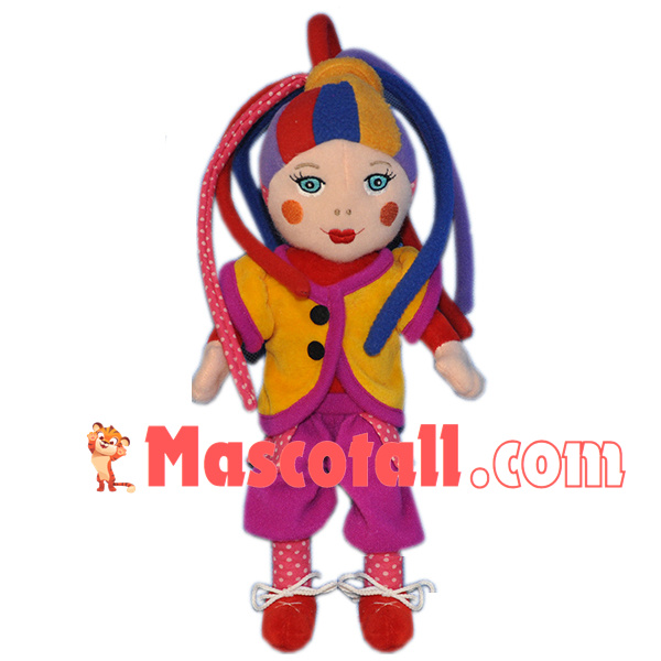 Exquisite Hand-sewn Girl Ragdoll Mascot Costume