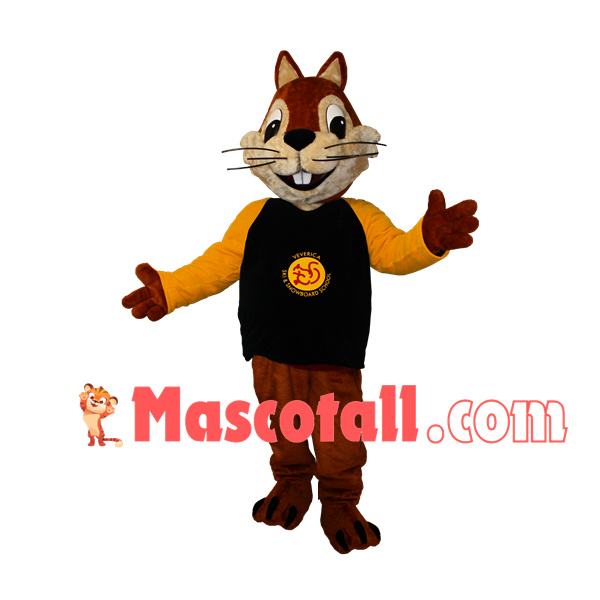 Quick Thinking College Squirrel Mascot Costume