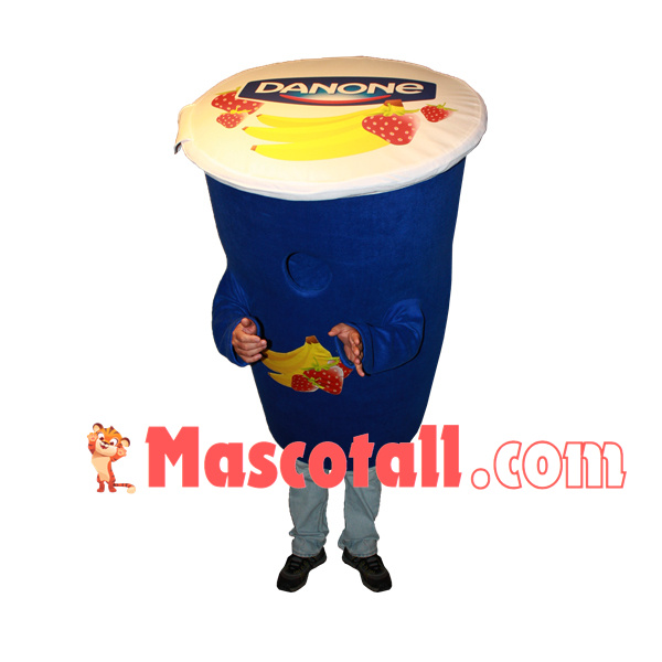 Fermented Milk With Comprehensive Fruit Flavor Mascot Costume