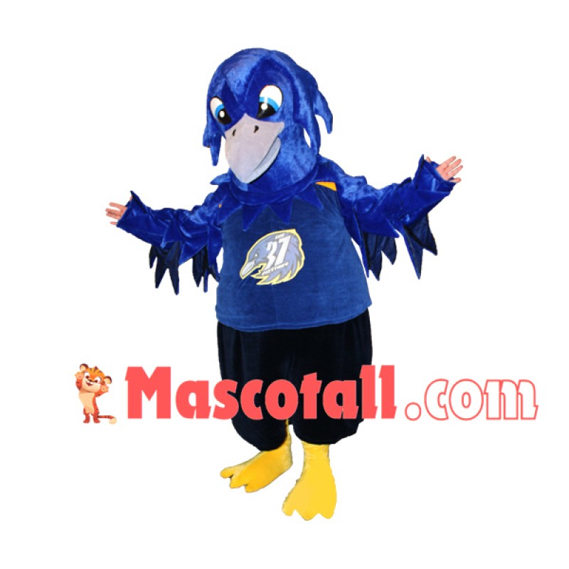 Blue Falcon of The Basketball Team Mascot Costume