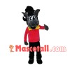 Standing Style The Black Horse Mascot Costume