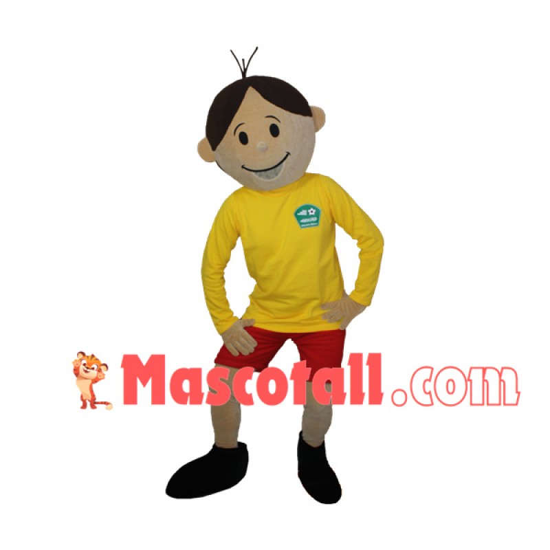 Member of Youth Football Club Mascot Costume